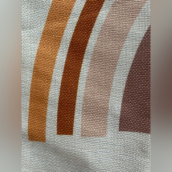 Boho Rainbow Decorative Pillowcase 18” - Picture 3 of 3